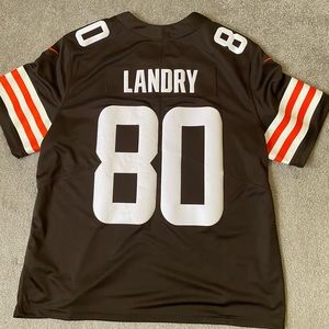 Cleveland Browns- Mayfield jerseys and jacket. Landry jersey.